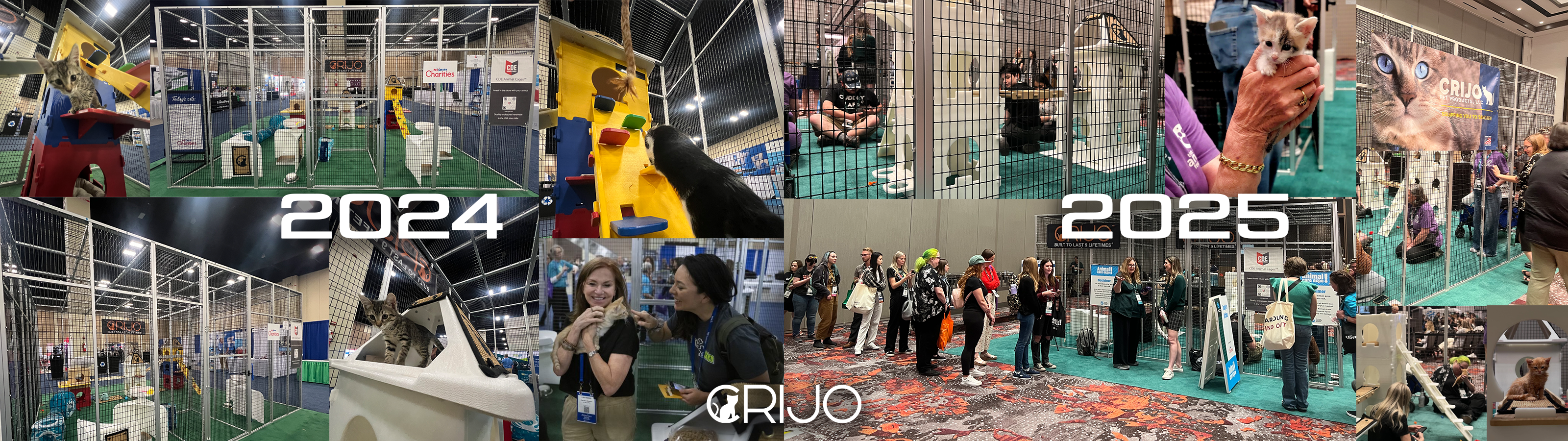 Same Mission, New Year: CRIJO Continues Cattery Sponsorship at HumaneWorld's Animal Care Expo